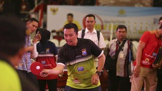 Menpora Buka Kejuaraan Tenis Meja Kapolda Jatim Cup
