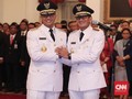 FOTO: Anies-Sandi Resmi Jadi Gubernur/Wakil Gubernur DKI