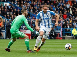 FOTO: Manchester United Dikalahkan Huddersfield Town
