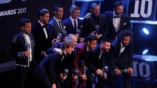 Real Madrid Dominasi Skuat Terbaik FIFA 2017