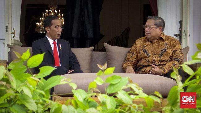 SBY 'Diam-diam' Tinggalkan Istana Usai Bertemu Jokowi