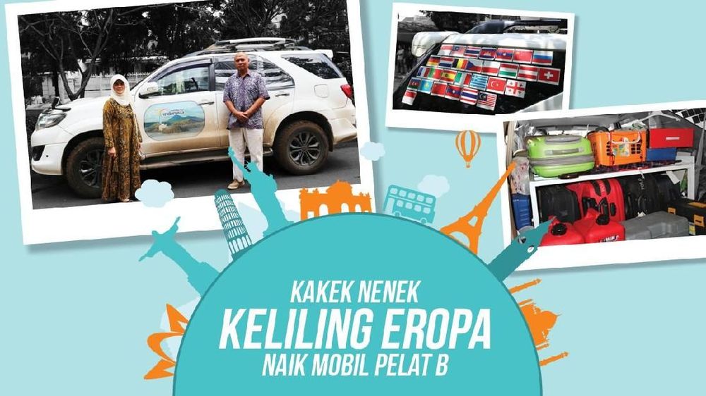Kakek Nenek Penakluk Eropa dengan Mobil Kakek Nenek Penakluk Eropa dengan Mobil