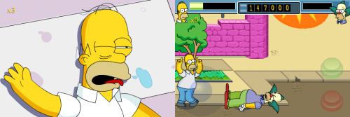 Screenshot The Simpsons Arcade