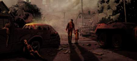 Concept Art Game The Walking Dead