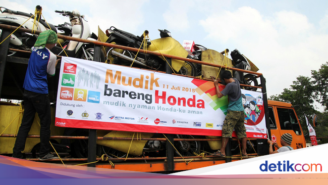 Mudik Pakai Motor Berisiko Driver Ojek Online Pilih Naik Bus Mudik Pakai Motor Berisiko Driver Ojek Online Pilih Naik Bus