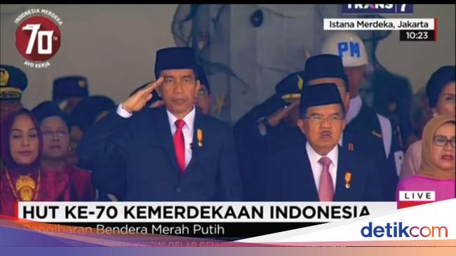 Melihat Sikap Hormat Para Wapres Saat Upacara Di Istana