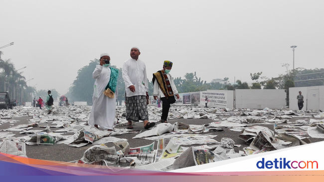 Perayaan Idul Adha di Tengah Kabut Asap Pontianak