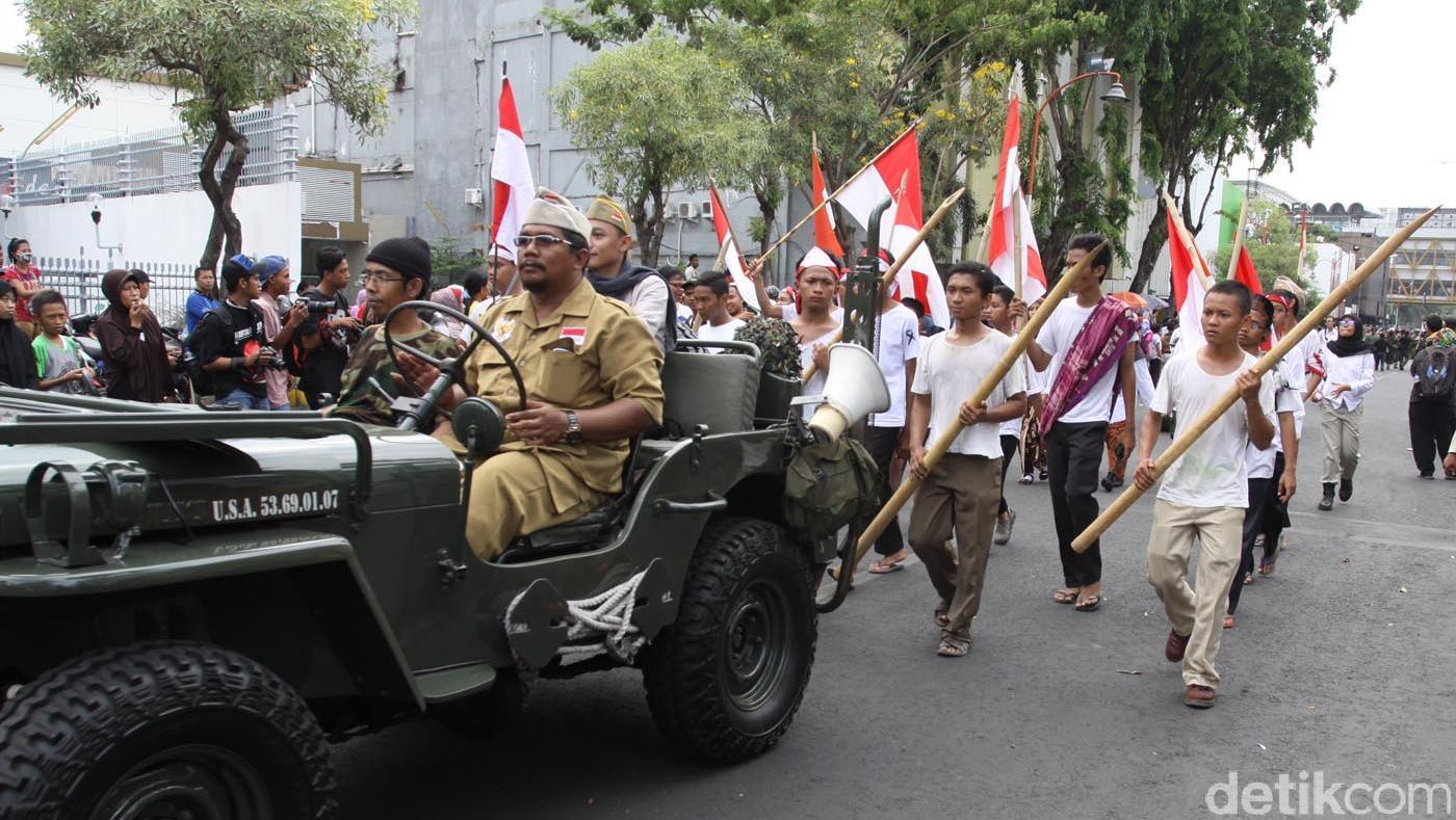 Parade Juang Surabaya Punya Rute Baru Tahun Ini