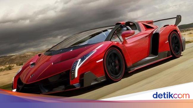 mobil sport lamborghini veneno