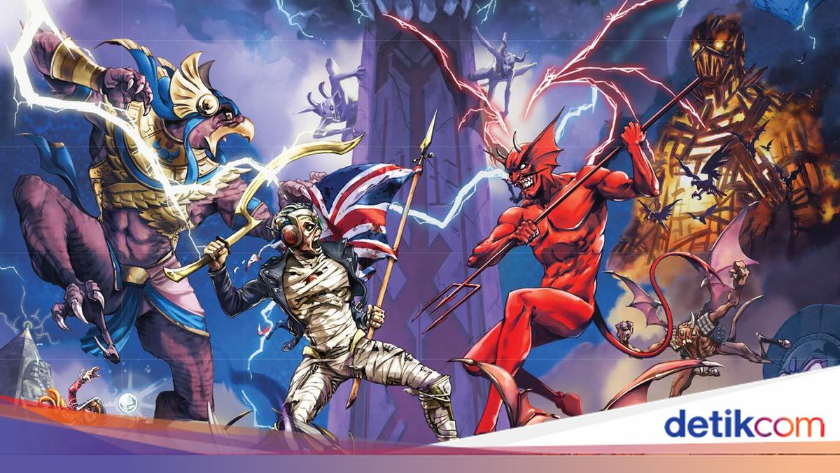 Iron Maiden Kembali Guncang Dunia Game