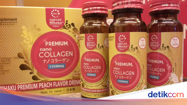 Agelez Bihaku Rilis Minuman Kecantikan Mengandung Kolagen