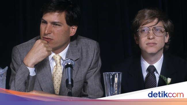 Kisah Hubungan Unik Bill Gates dan Steve Jobs