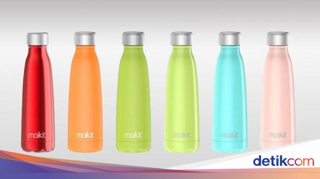  Botol  Minum Pintar Bisa Bergetar Saat Anda Kurang Minum 