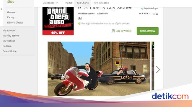 GTA: Liberty City Stories Launches On Android At 40% Off
