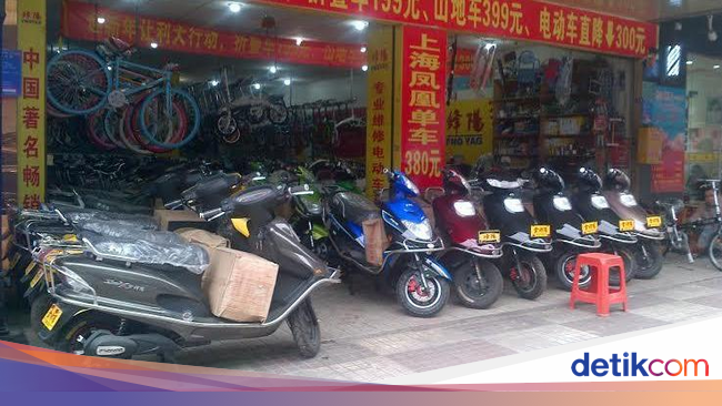  Motor  Listrik  Kendaraan Roda Dua Terfavorit di Guangzhou