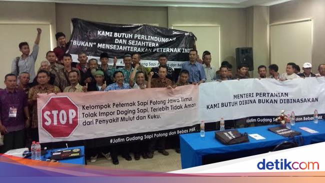 Peternak Sapi Potong Jawa Timur Tolak Impor Sapi India
