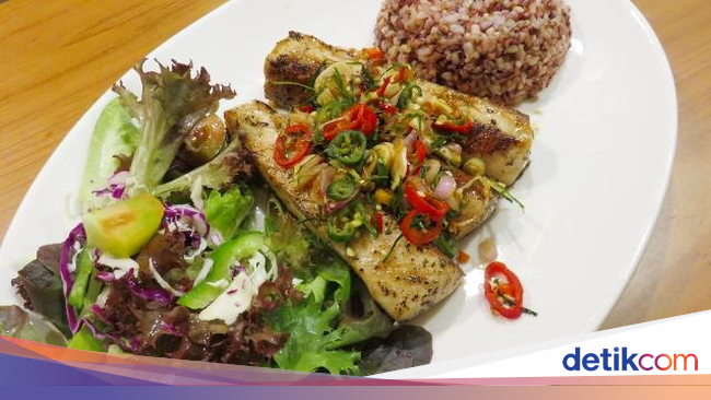 O Fish  Ikan Cobia Berempah Disanding dengan Sambal  Matah 