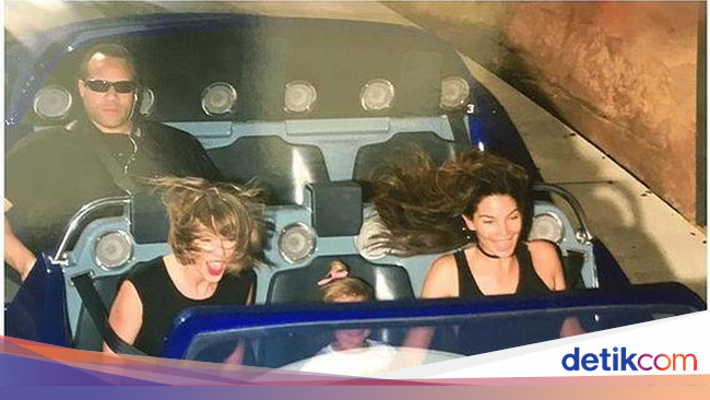 LOL, Ekspresi 'Cool' Pengawal Taylor Swift Saat Naik 