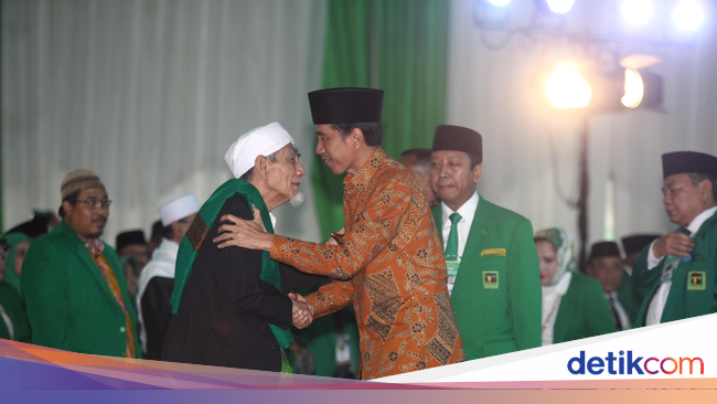 Jokowi Saya Hadir ke Muktamar Karena Mbah Moen dan Ingin 