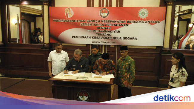 Muhammadiyah Jalin Kerja Sama dengan Kemhan Tentang Kesadaran Bela Negara Muhammadiyah Jalin Kerja Sama dengan Kemhan Tentang Kesadaran Bela Negara
