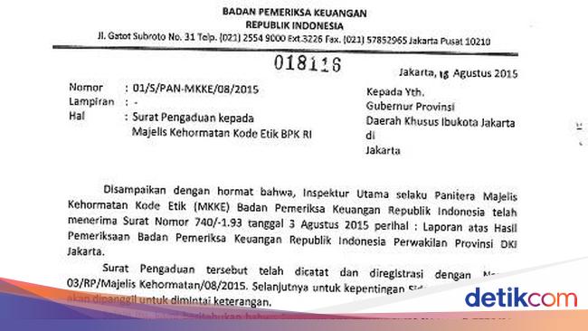 Begini Balasan Surat Bpk Yang Menyatakan Akan Minta