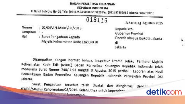 Begini Balasan Surat Bpk Yang Menyatakan Akan Minta