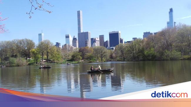 Indah Dan Nyamannya Central Park Taman Kota Ikonik Kota New York