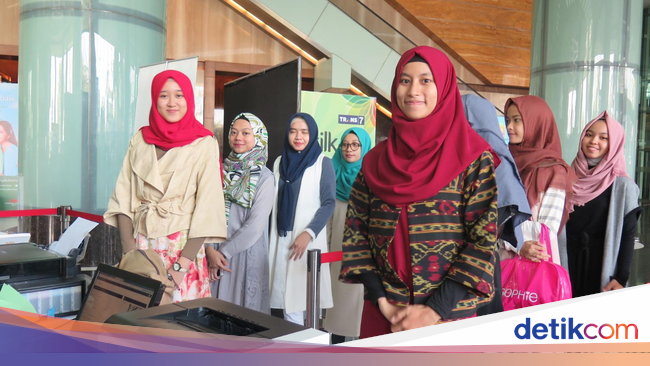 Foto: Antusiasme Peserta Sunsilk Hijab Hunt di Audisi Hari 