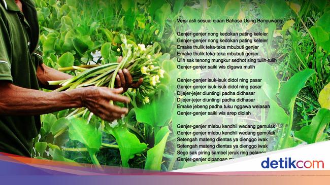 Jk Lagu Genjer Genjer Bawa Suasana Menyakitkan