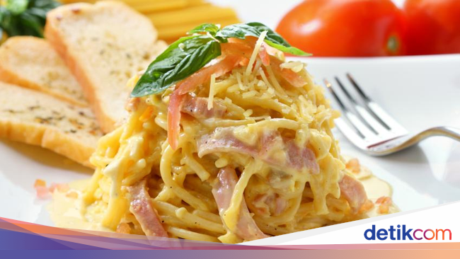 Resep Fusilli Saus Carbonara - Resep Wuw Resep Fusilli Saus Carbonara - Resep Wuw