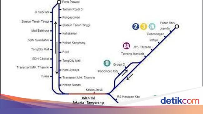 Mulai Hari Ini Transj Buka 2 Rute Baru Layani Jakarta Tangerang