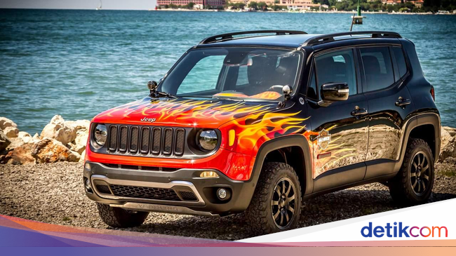Modifikasi Jeep Renegade Bergaya Ala Harley-Davidson