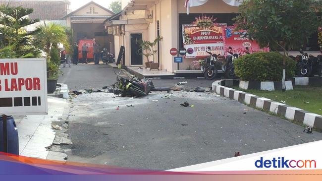 Begini Kondisi Pelaku Bom Bunuh Diri di Halaman Mapolresta 