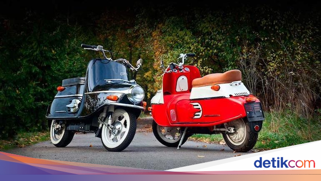 Skuter Jadul Ini Lahir Lagi dengan Dibekali Tenaga Listrik