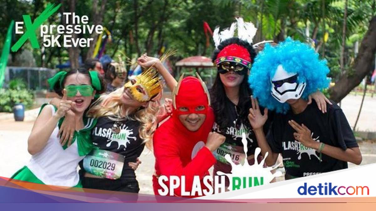 Akhir Pekan Ini Ada Acara Splash Run di Ancol