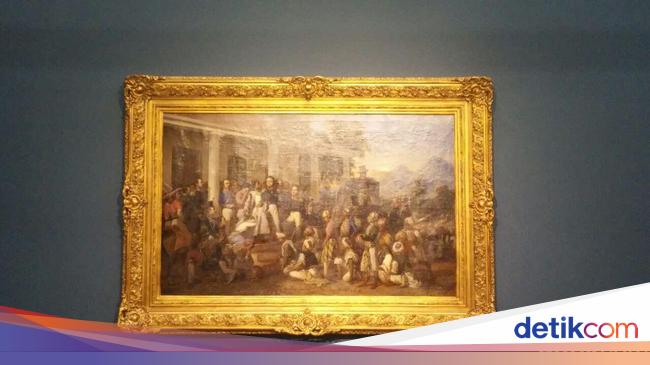 Penangkapan Pangeran Diponegoro Lukisan Tertua Dan Tak Ternilai Harganya