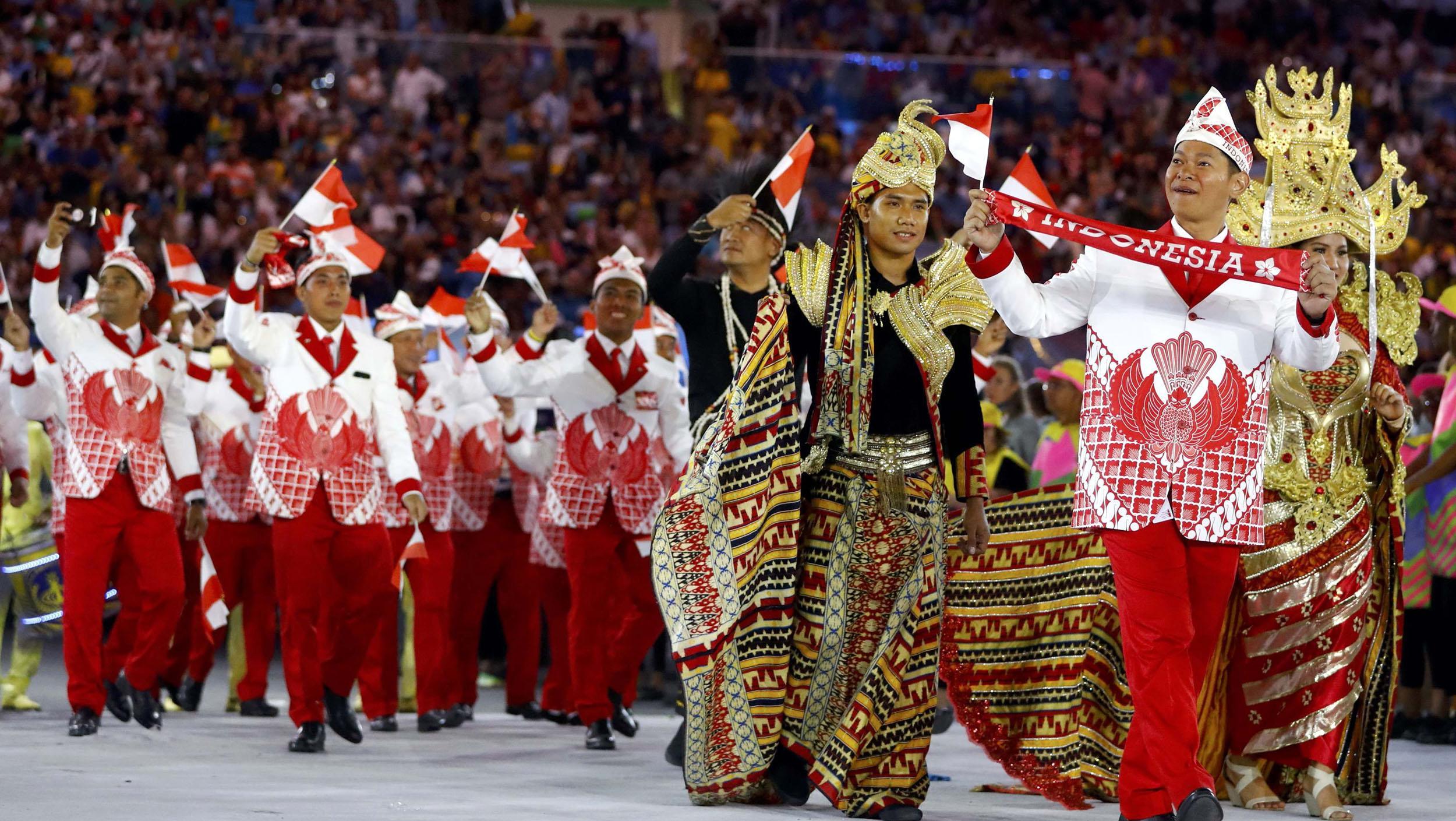 Kostum Indonesia Di Pembukaan Olimpiade 2016 Dipuji Netizen Dunia