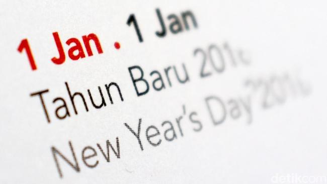 1 Januari 2025 Memperingati Hari Apa Saja? Ini Daftar Peringatannya