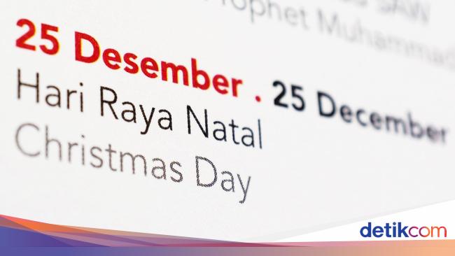 25 Desember 2024 Memperingati Hari Apa? Ini Daftarnya Termasuk Natal