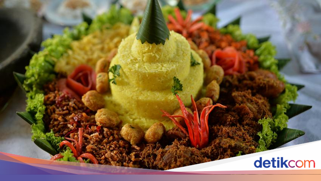 Gambar Tumpeng  Kuning GAMBAR TERBARU HD