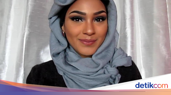Tutorial Hijab Dengan Aksen Layer Untuk Datang Ke Pesta