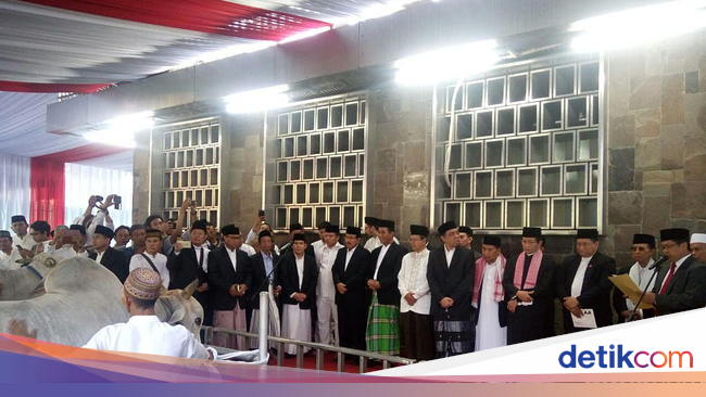 Mentan Serahkan Sapi Limosin Milik Jokowi ke Masjid Istiqlal Mentan Serahkan Sapi Limosin Milik Jokowi ke Masjid Istiqlal