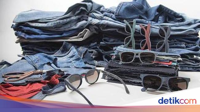 Unik dan Ramah Lingkungan Kacamata  Ini Dibuat dari Jeans 