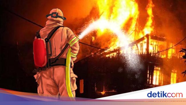 Toko  Kelontong di Cengkareng  Jakbar Terbakar 1 Karyawan   Toko  Kelontong di Cengkareng  Jakbar Terbakar 1 Karyawan