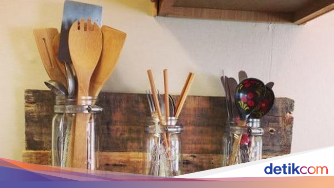 Manfaatkan Mason Jar untuk Wadah  Bahan Makanan Kering dan 