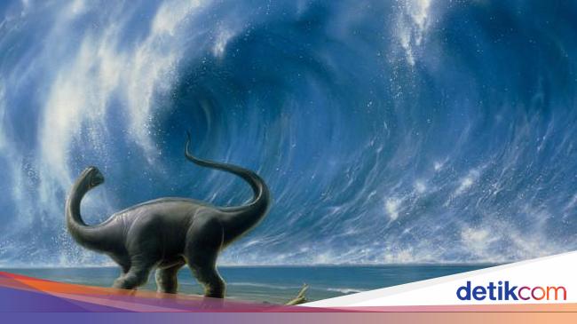 Asteroid Destroying Dinosaurs Triggers a Tsunami as High as 1.5 Km