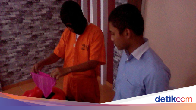 Pria Paruh Baya di Denpasar Dibekuk karena Curi 43 Celana Pria Paruh Baya di Denpasar Dibekuk karena Curi 43 Celana