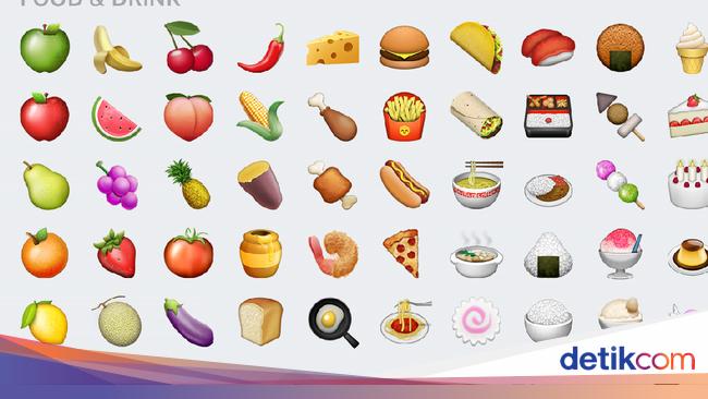 Emoji Makanan yang Paling Disukai Bisa Cerminkan Karakter Anda