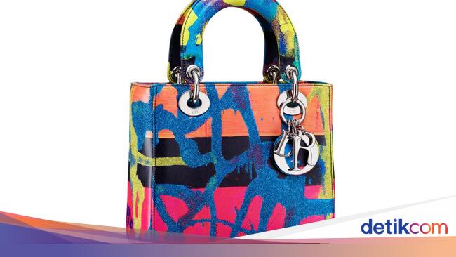 Seniman Dunia Jadikan Tas Dior Rp 80 Juta Sebagai Kanvas Untuk Melukis