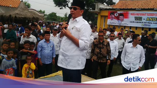 Cagub Banten Wahidin Akan Fokuskan Perbaikan Pendidikan di 